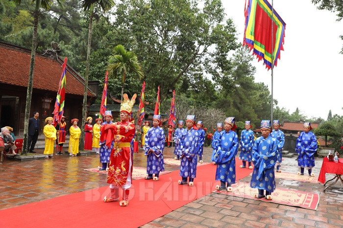 [Video] Linh thiêng Lễ tế tại đền Anh hùng dân tộc Nguyễn Trãi